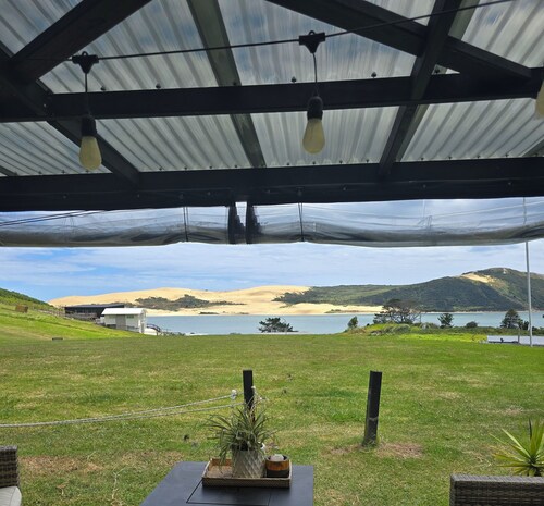 Hokianga Harbour look out to the sand dunes