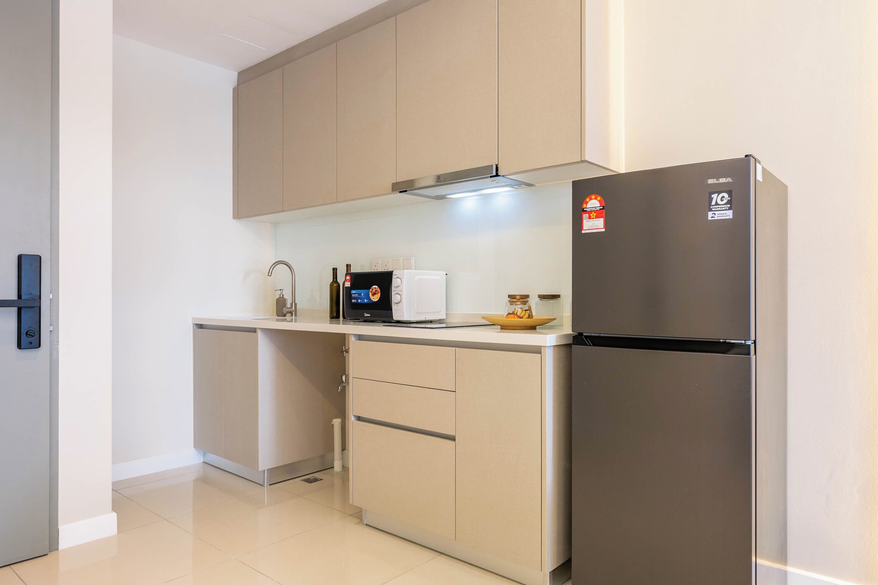 Suite Deluks, 2 kamar tidur, Bebas Asap Rokok | Dapur pribadi