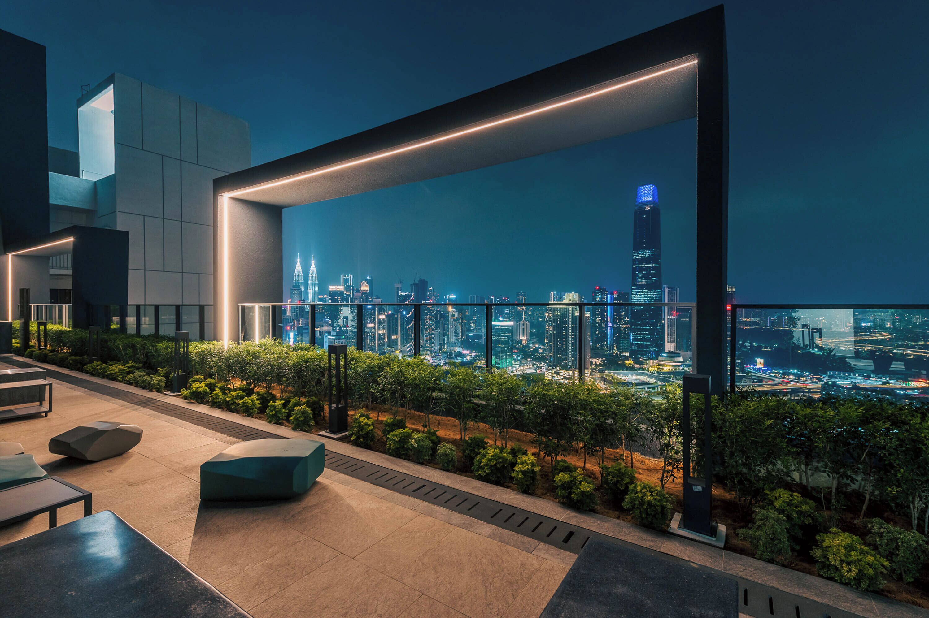 Teras rooftop