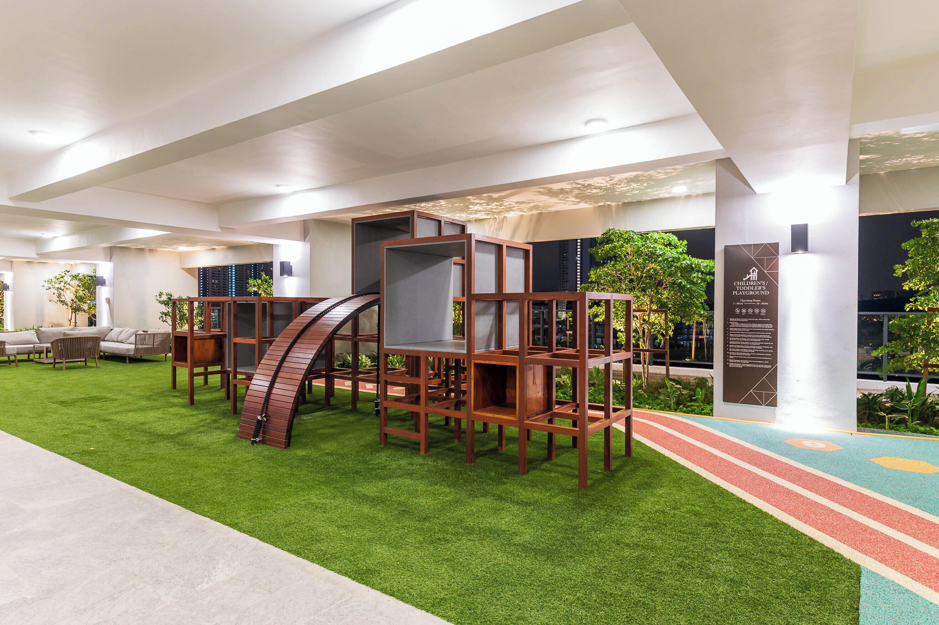 Kawasan main kanak-kanak – tertutup