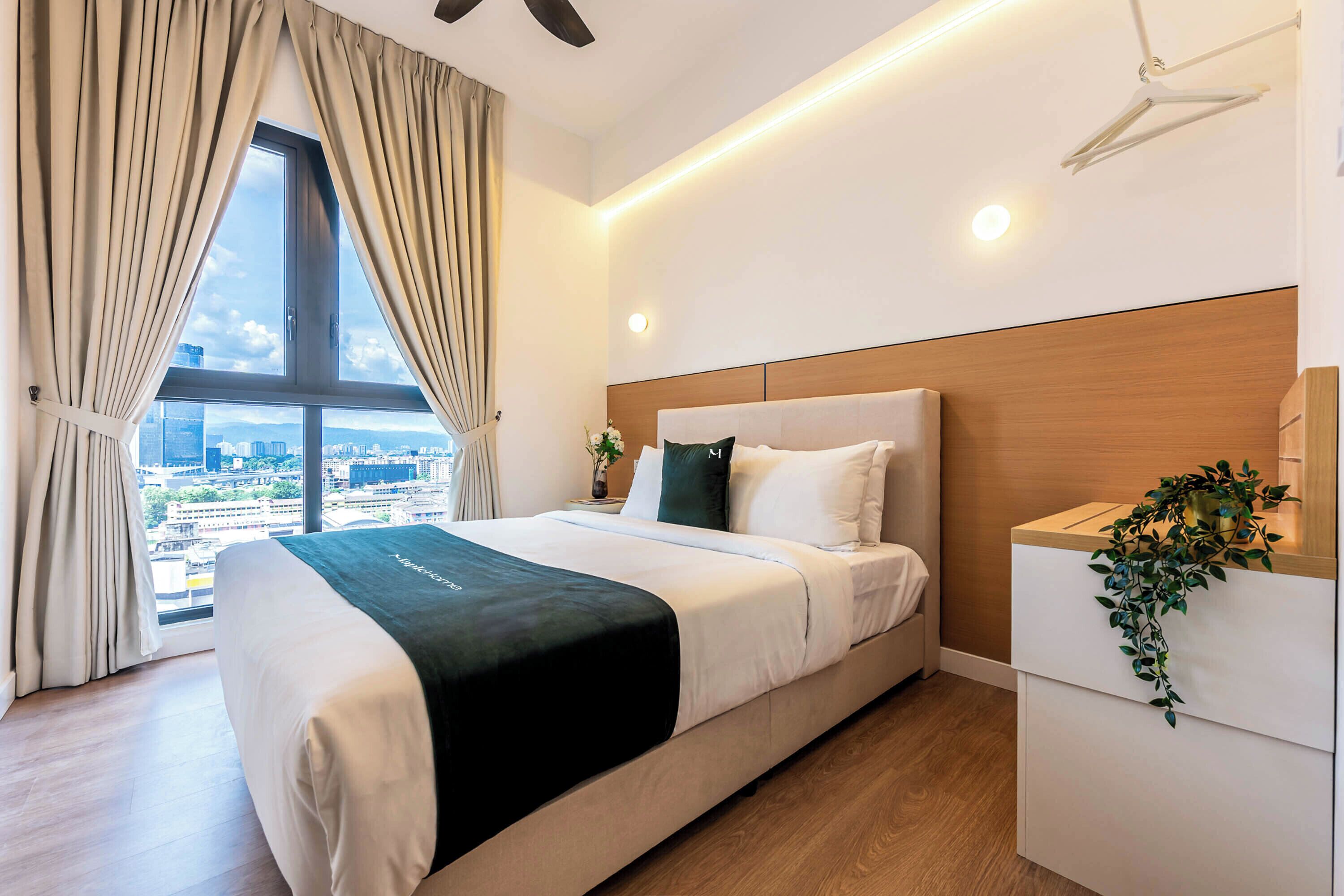 Suíte luxo, 3 quartos, sacada