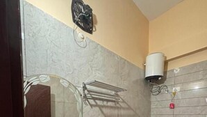 Deluxe Double Room, Balcony, Mountain View | Bathroom | Shower, slippers, towels, toilet paper
