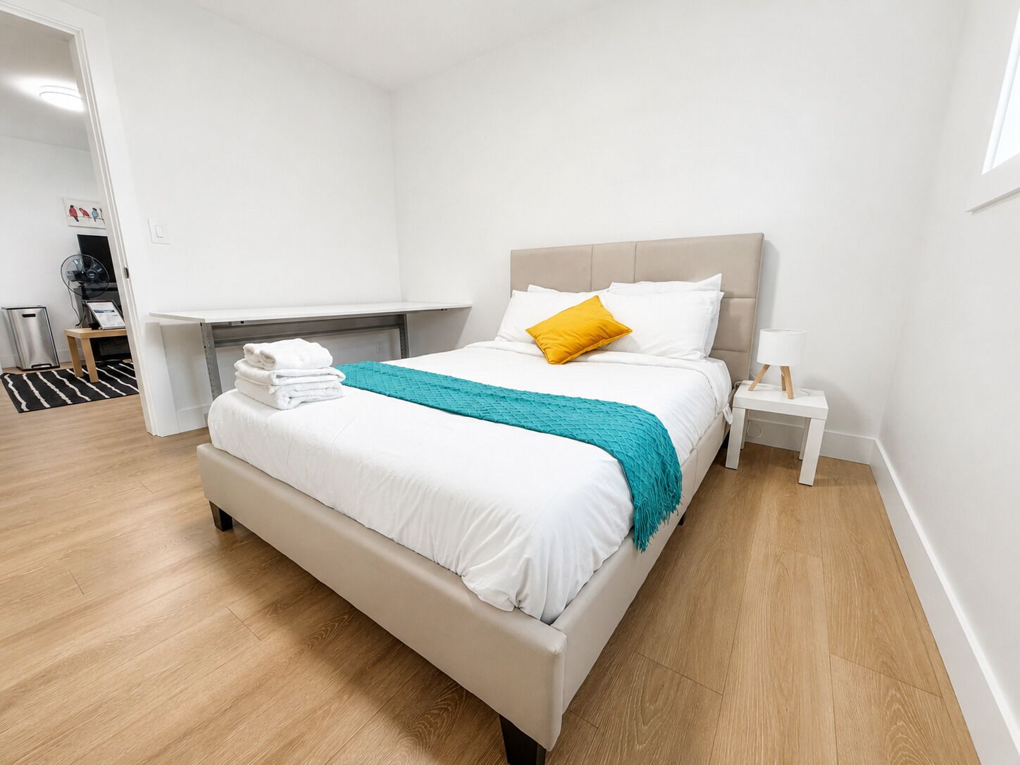 2 bedrooms, iron/ironing board, WiFi (free), bed sheets