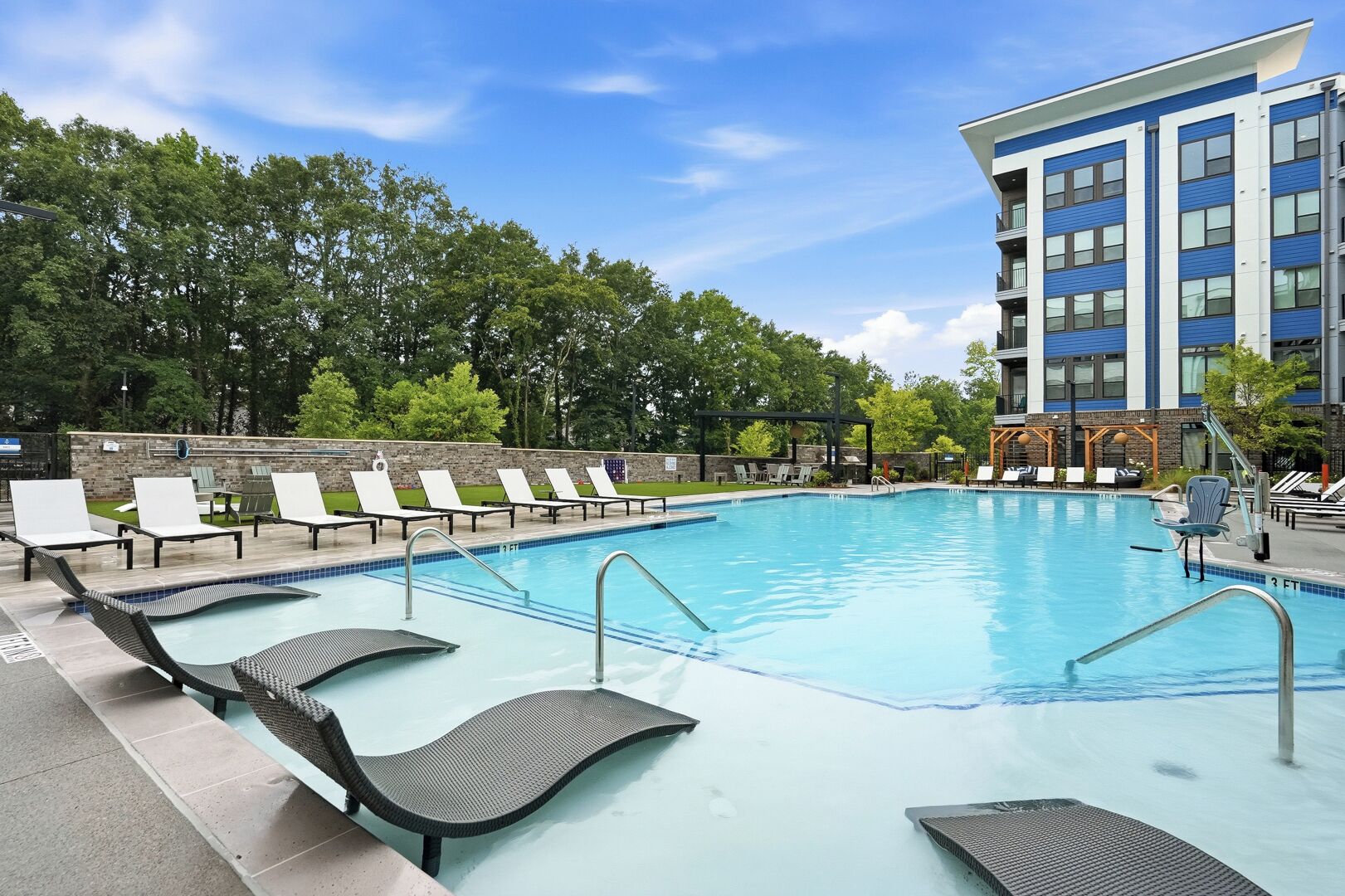 Outdoor pool
