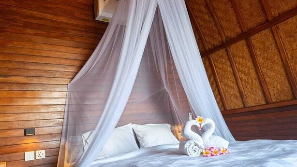 Double Room, Sea View | Bar mini, Wi-fi percuma 
