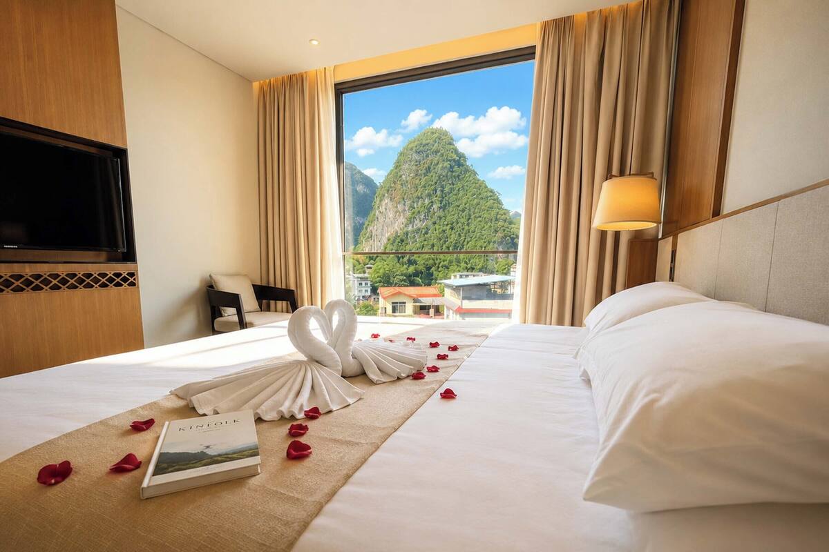 Superior Triple Room, Hill View | Premium bedding, down comforters, memory foam beds
