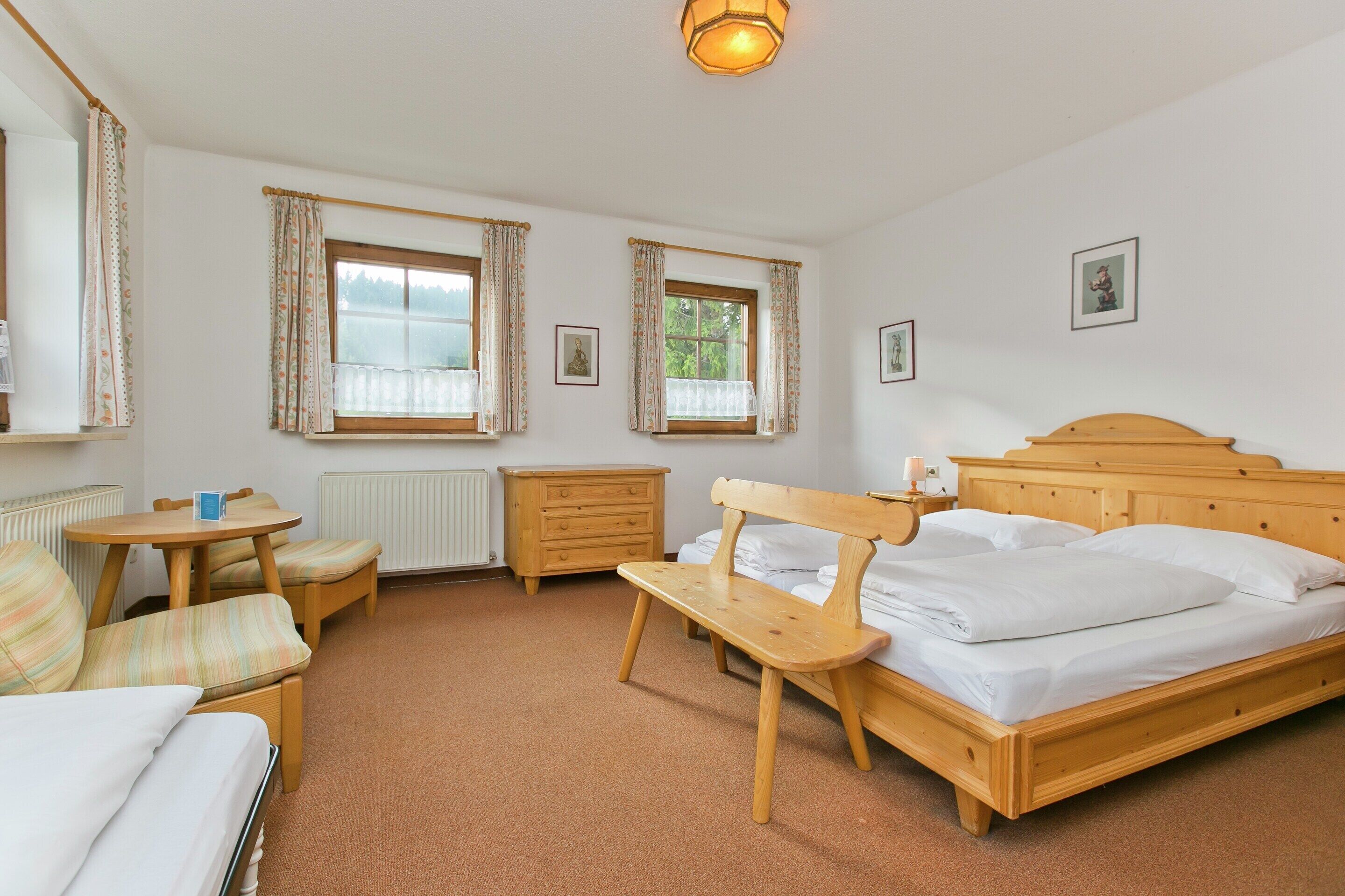 55 bedrooms, individually furnished, bed sheets
