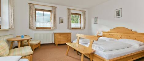 55 bedrooms, individually furnished, bed sheets