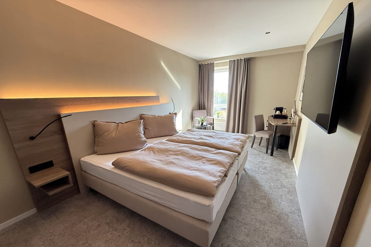 Doppelzimmer | Zimmersafe, kostenloses WLAN