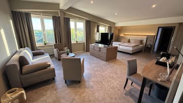 Familienapartment | Zimmersafe, kostenloses WLAN