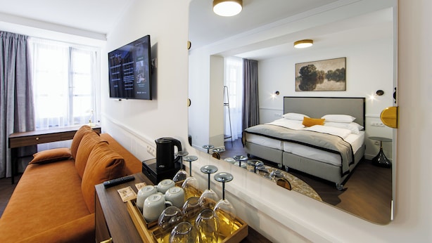 Superior-Doppel- oder -Zweibettzimmer, Stadtblick