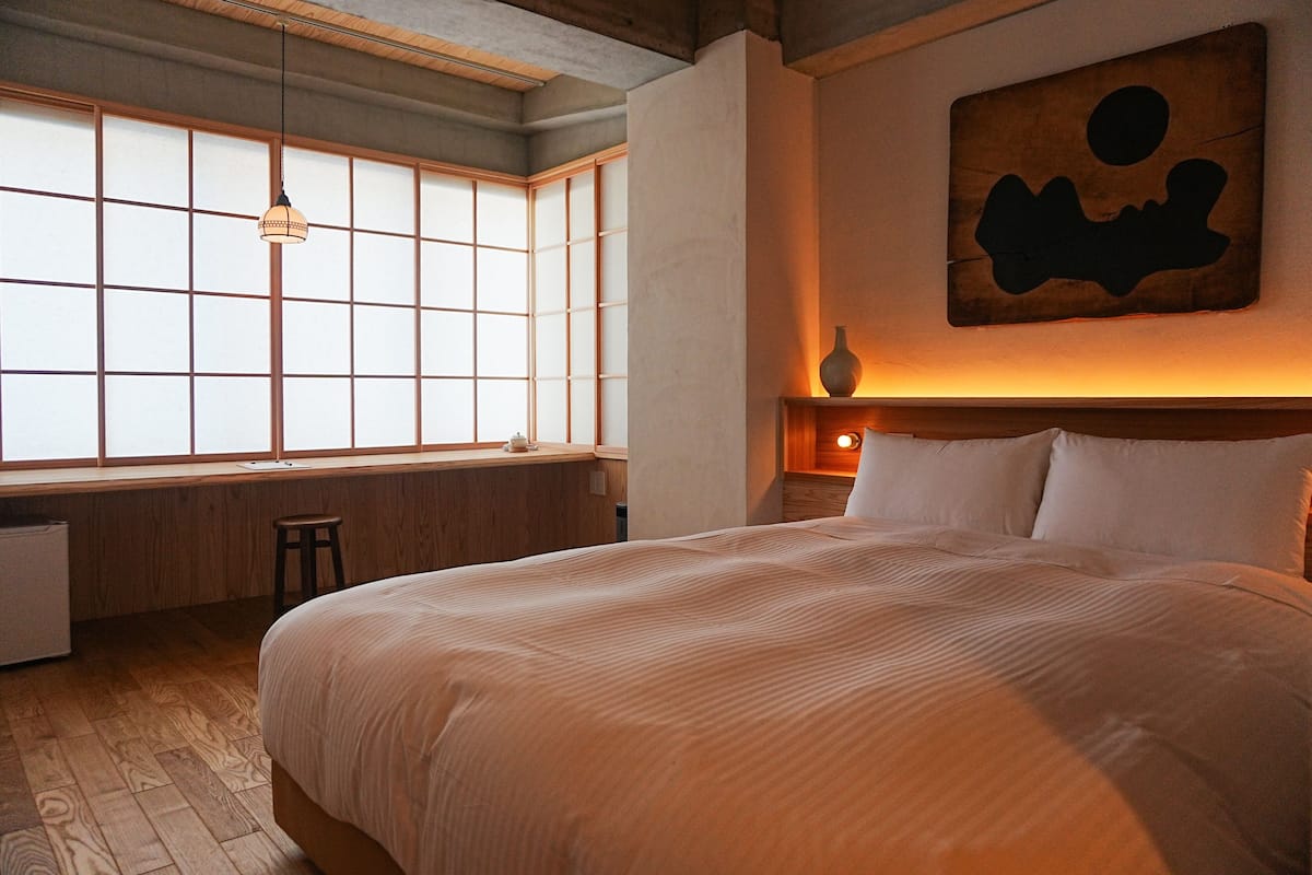 Double Room, Private Bathroom, City View | Desk, laptop workspace, blackout drapes, WiFi (free)