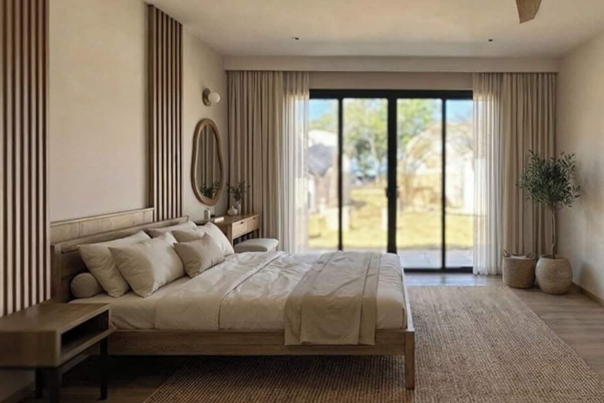 Habitación Deluxe con 1 cama matrimonial o 2 individuales, vista al jardín | Caja de seguridad en la habitación, wifi gratis y ropa de cama