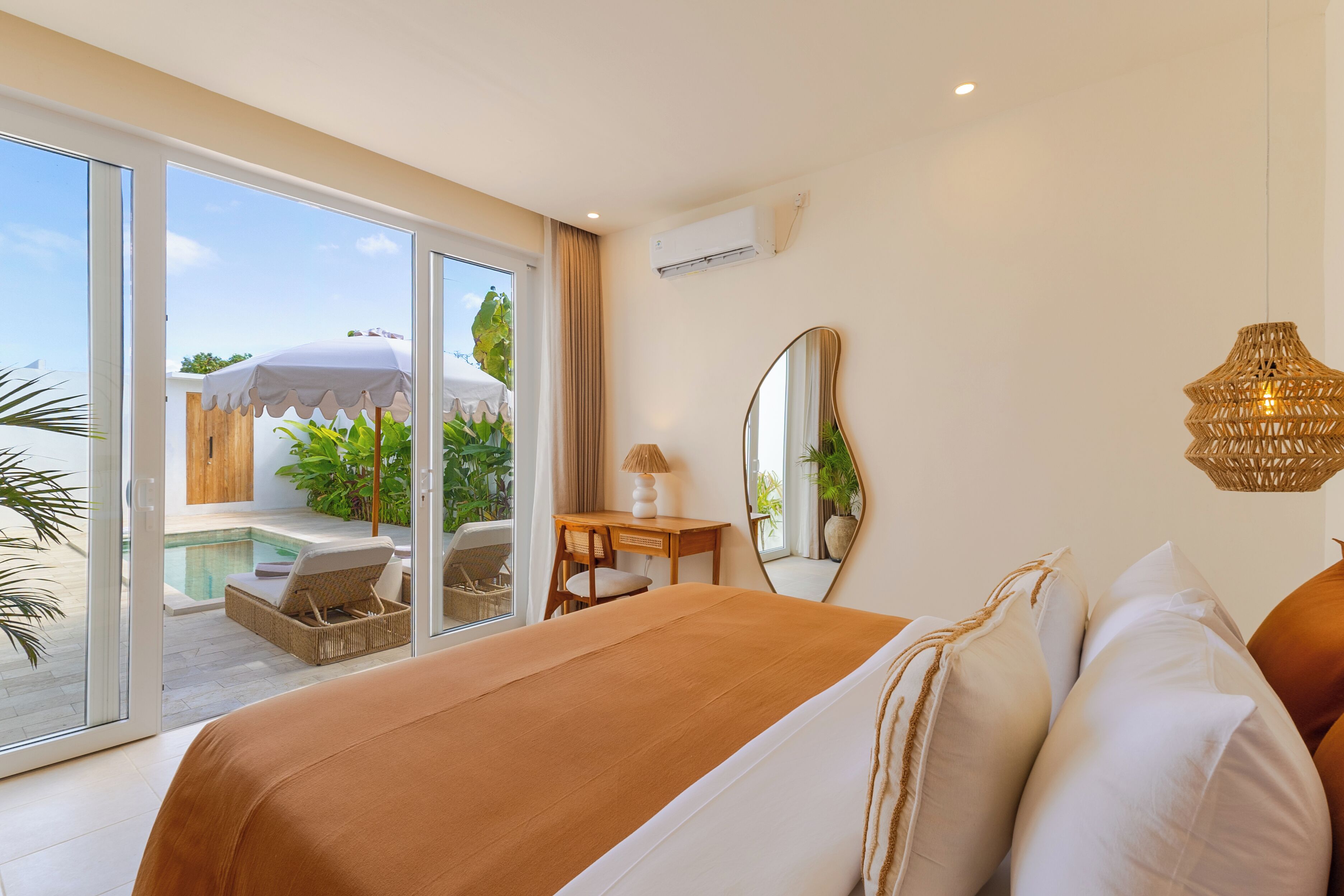 Deluxe Villa, 2 Bedrooms, Pool View | View from room