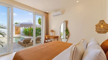 Deluxe Villa, 2 Bedrooms, Pool View | View from room