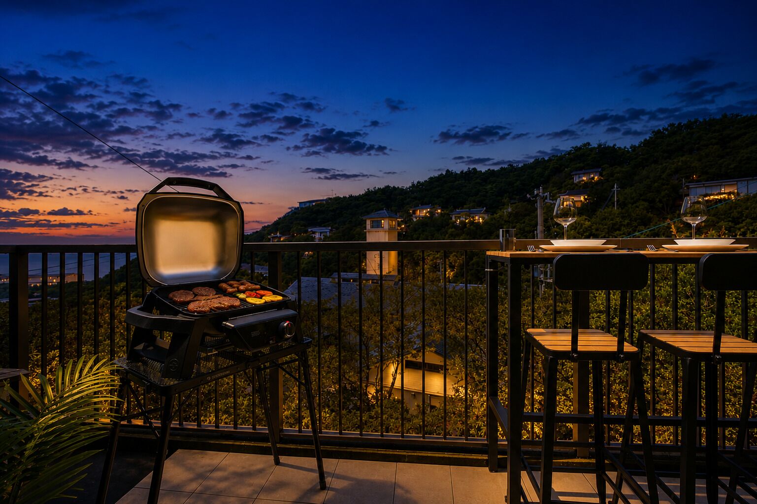 Family Villa, Balcony, Partial Ocean View | Balcony