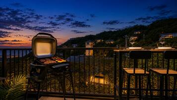 Family Villa, Balcony, Partial Ocean View | Balcony