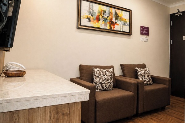 Pavilion Gracia 3 Bed Room | Living area | 42-inch LED TV with cable channels