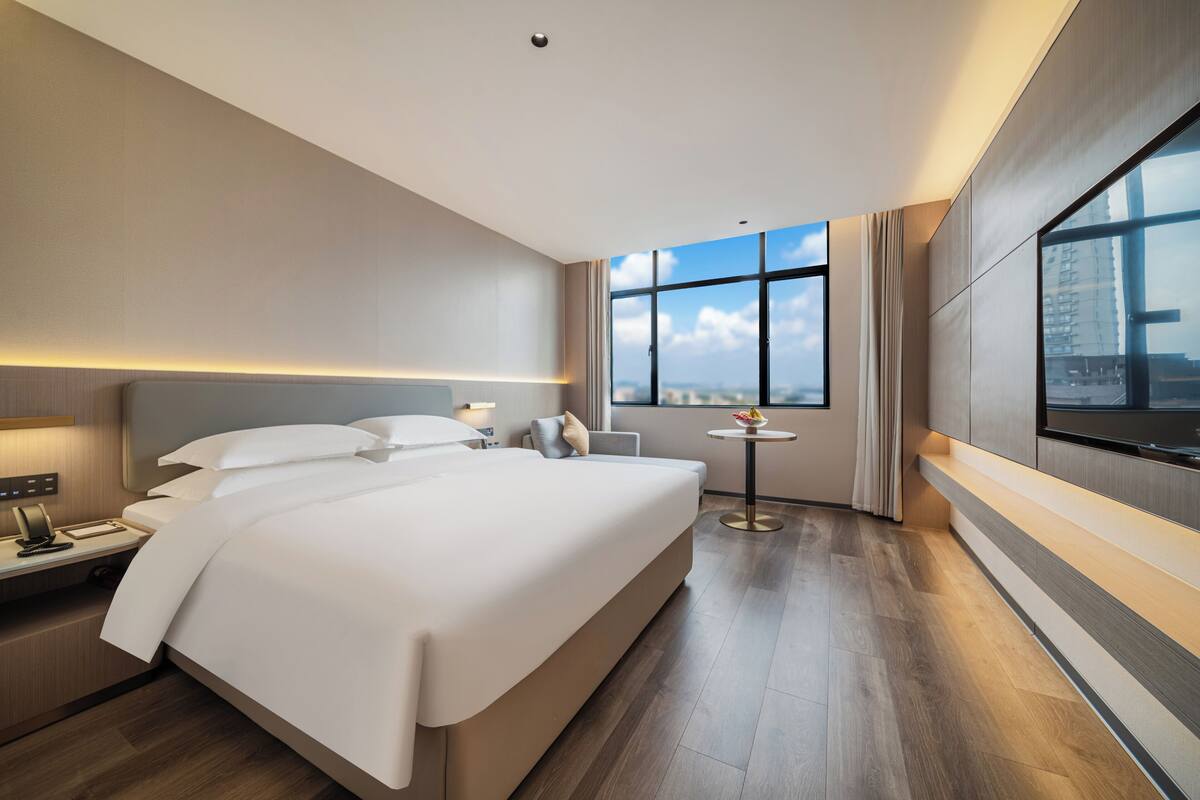 Habitación doble superior | Escritorio, espacio para trabajar con laptop y wifi gratis 