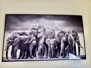 A group of elephants standing together. - Aiden House Arusha: 2BR Apartment, Free Parking/WiFi, Close to Arusha Centre (Arusha)