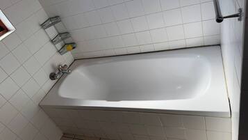 Shower, jetted tub