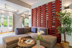 Living area - Staymaster Trivala-3BR Villa with Pool  (Calangute)