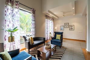 Living area - Staymaster Trivala-3BR Villa with Pool  (Calangute)