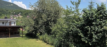 Private Mavrovo Villa with Pool, Garden & Fireplace