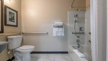 Shower, towels