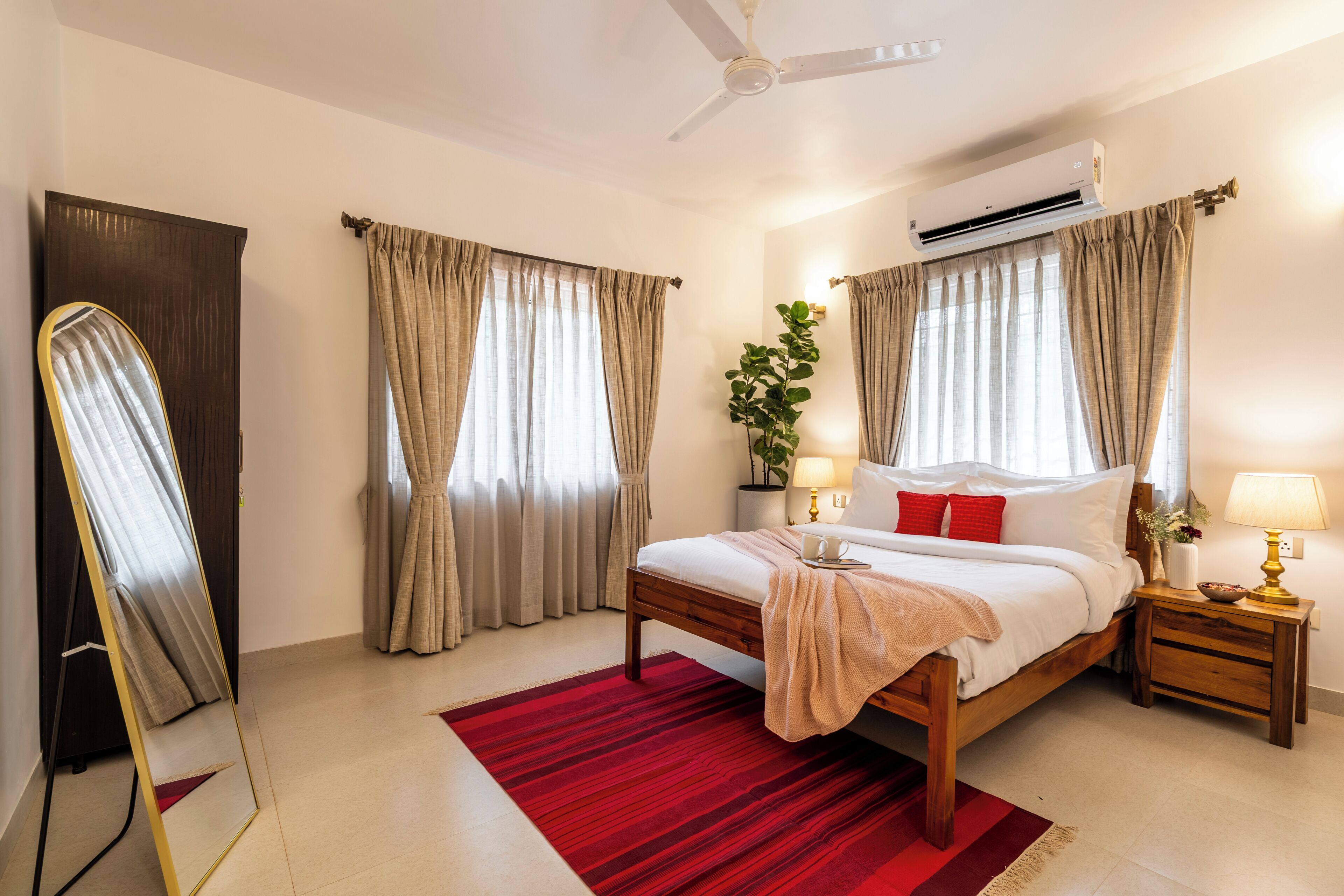 Comfort Villa, 3 Bedrooms, Private Pool, Garden View | Peralatan tempat tidur premium, katil bayi/kot (surcaj) 