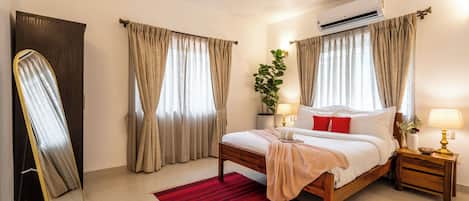 Comfort Villa, 3 Bedrooms, Private Pool, Garden View | Peralatan tempat tidur premium, katil bayi/kot (surcaj)
