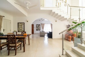Dining - Staymaster Caetano-3BR Villa with Pool  (Siolim)