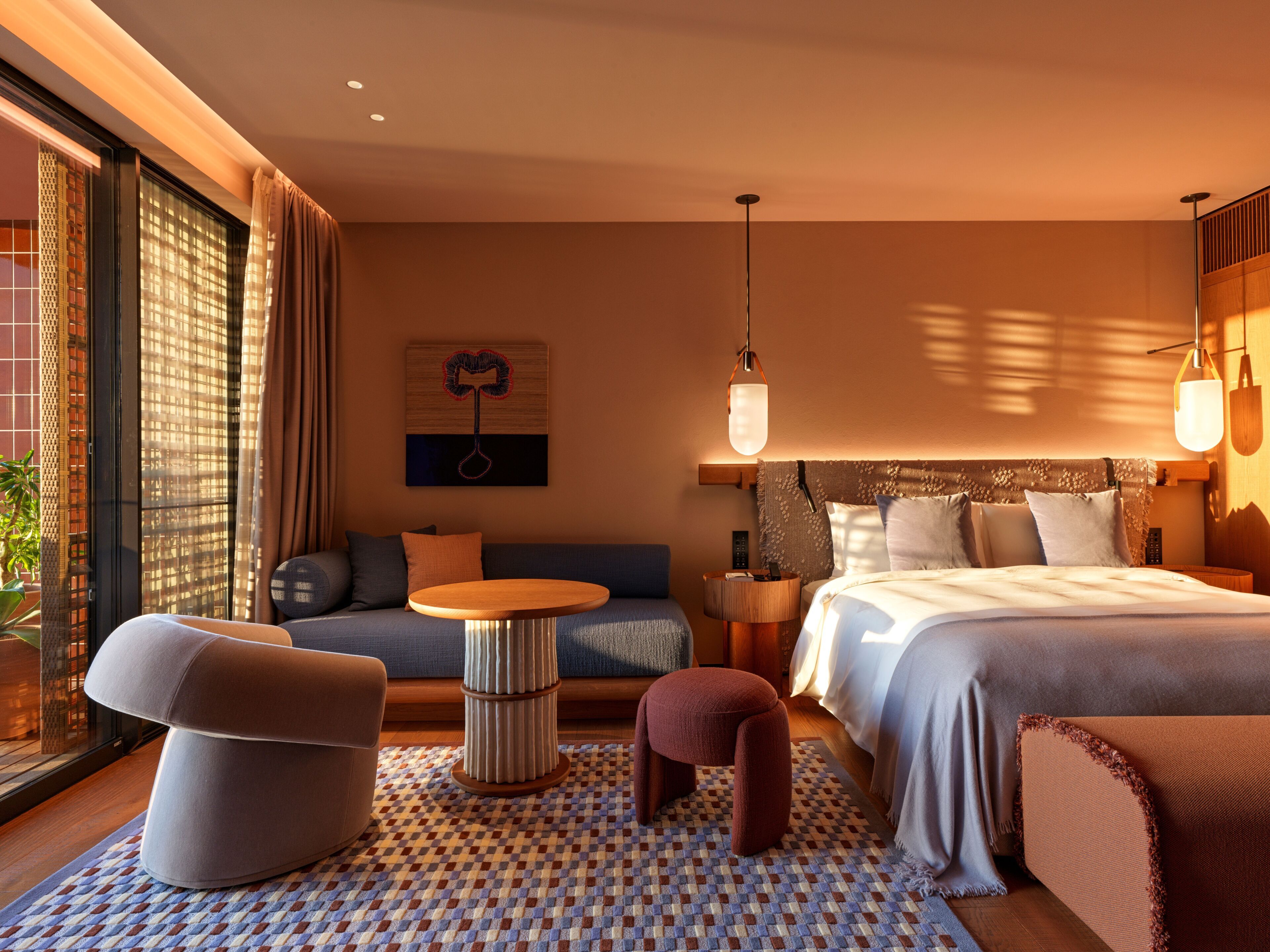 Double Room, 1 King Bed, Balcony, Ocean View | In-room safe, blackout curtains, iron/ironing board (on request)