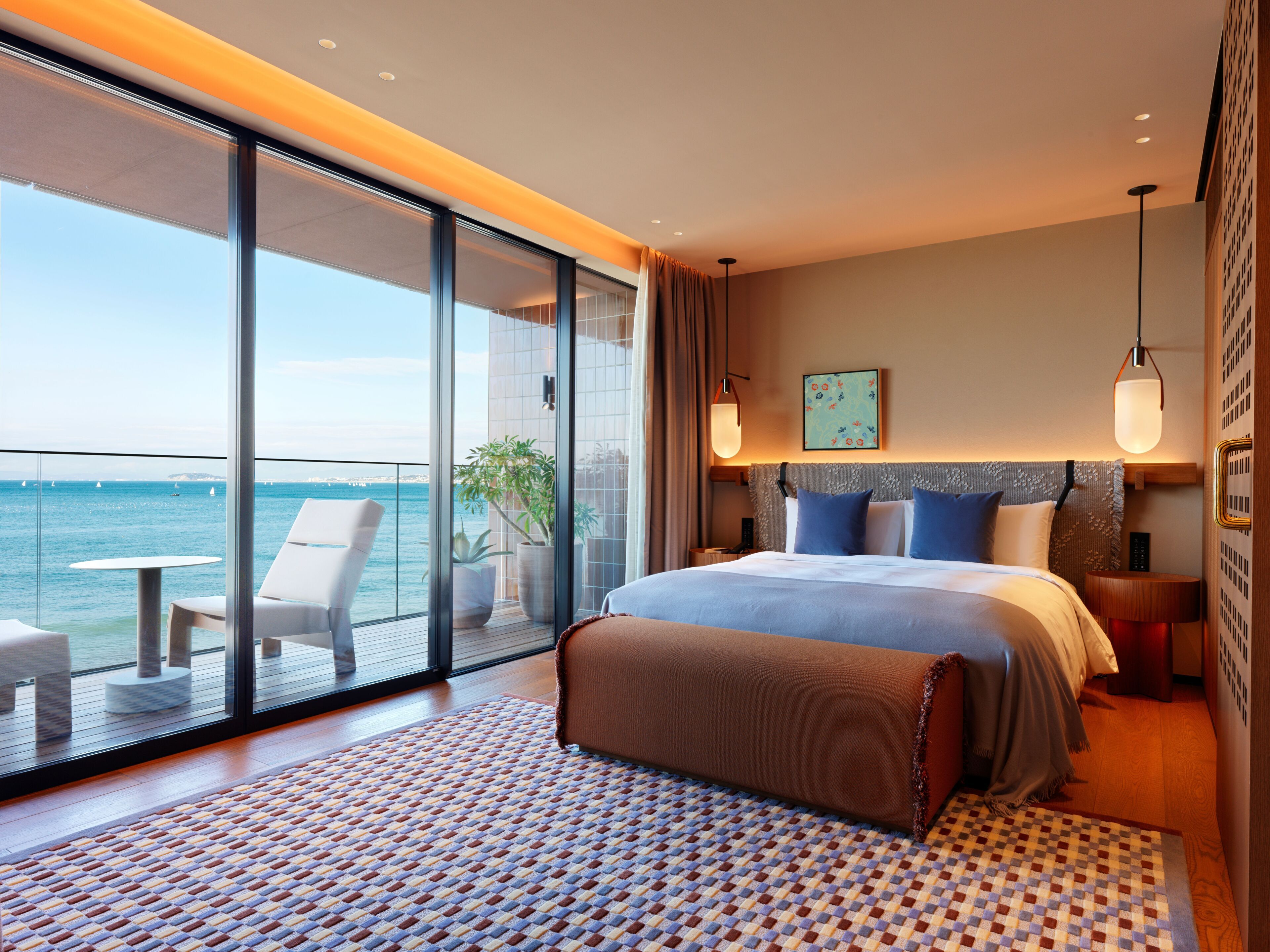 Double Room, 1 King Bed, Balcony, Ocean View | In-room safe, blackout curtains, iron/ironing board (on request)
