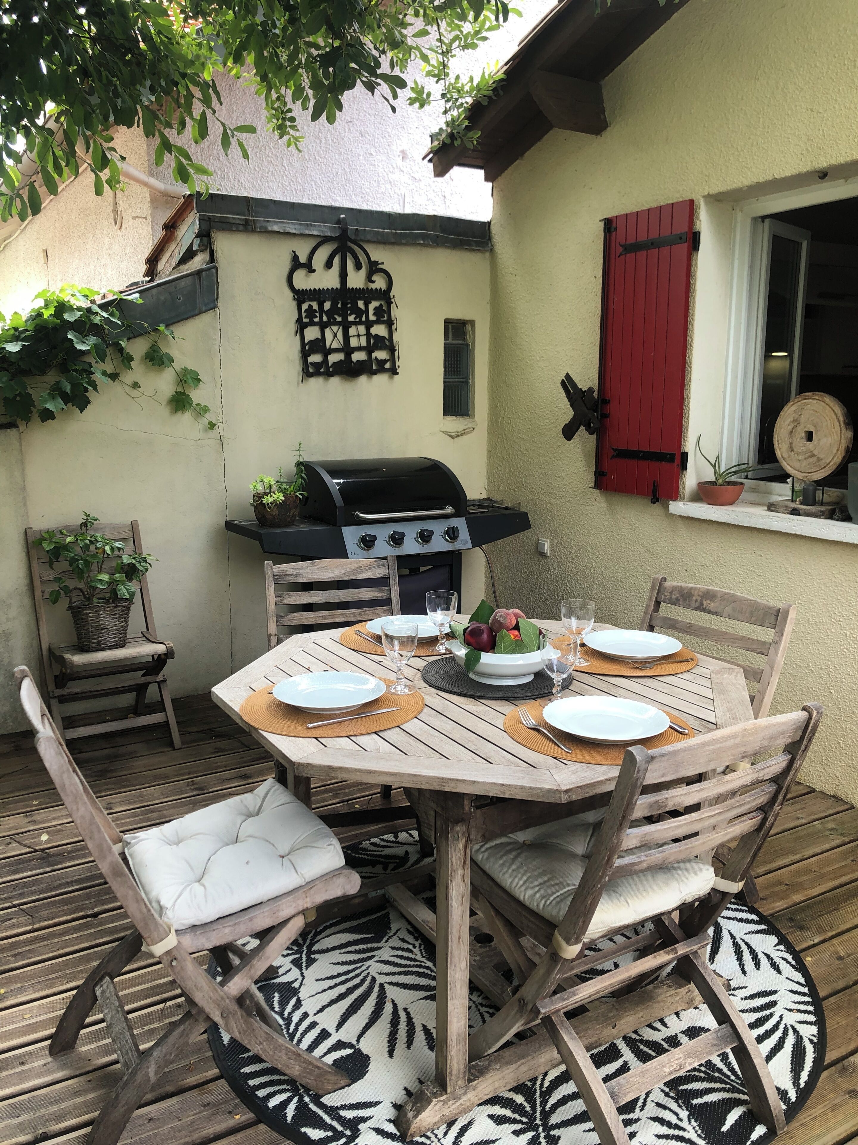 Restauration en plein air