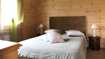 1 chambre, Wi-Fi, draps fournis