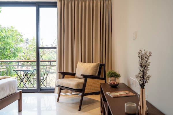 Luxury Villa, 3 Bedrooms, Private Pool | Living area | 55-inch Smart TV with digital channels