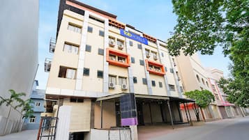 Façade de l’hébergement