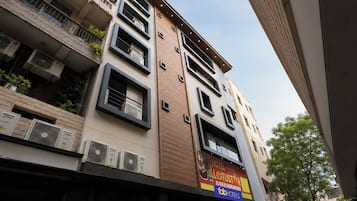 Façade de l’hébergement