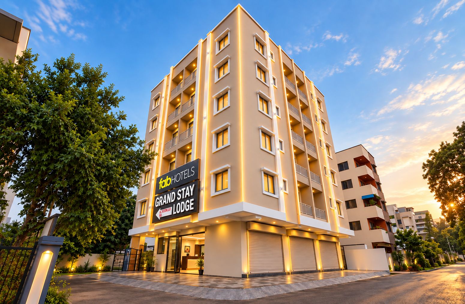 Front of property