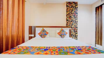 Habitación Deluxe | Sábanas de algodón egipcio, ropa de cama de alta calidad, caja fuerte