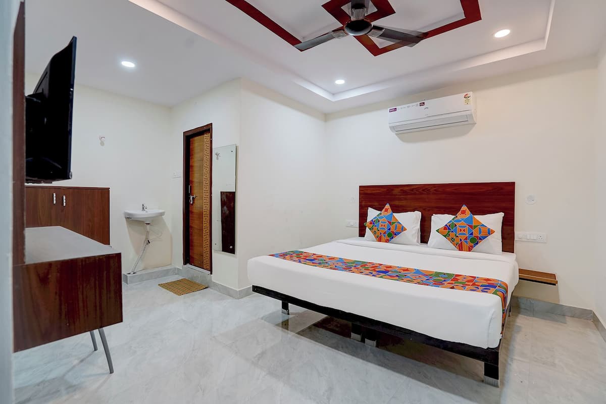 Habitación Deluxe | Sábanas de algodón egipcio, ropa de cama de alta calidad, caja fuerte