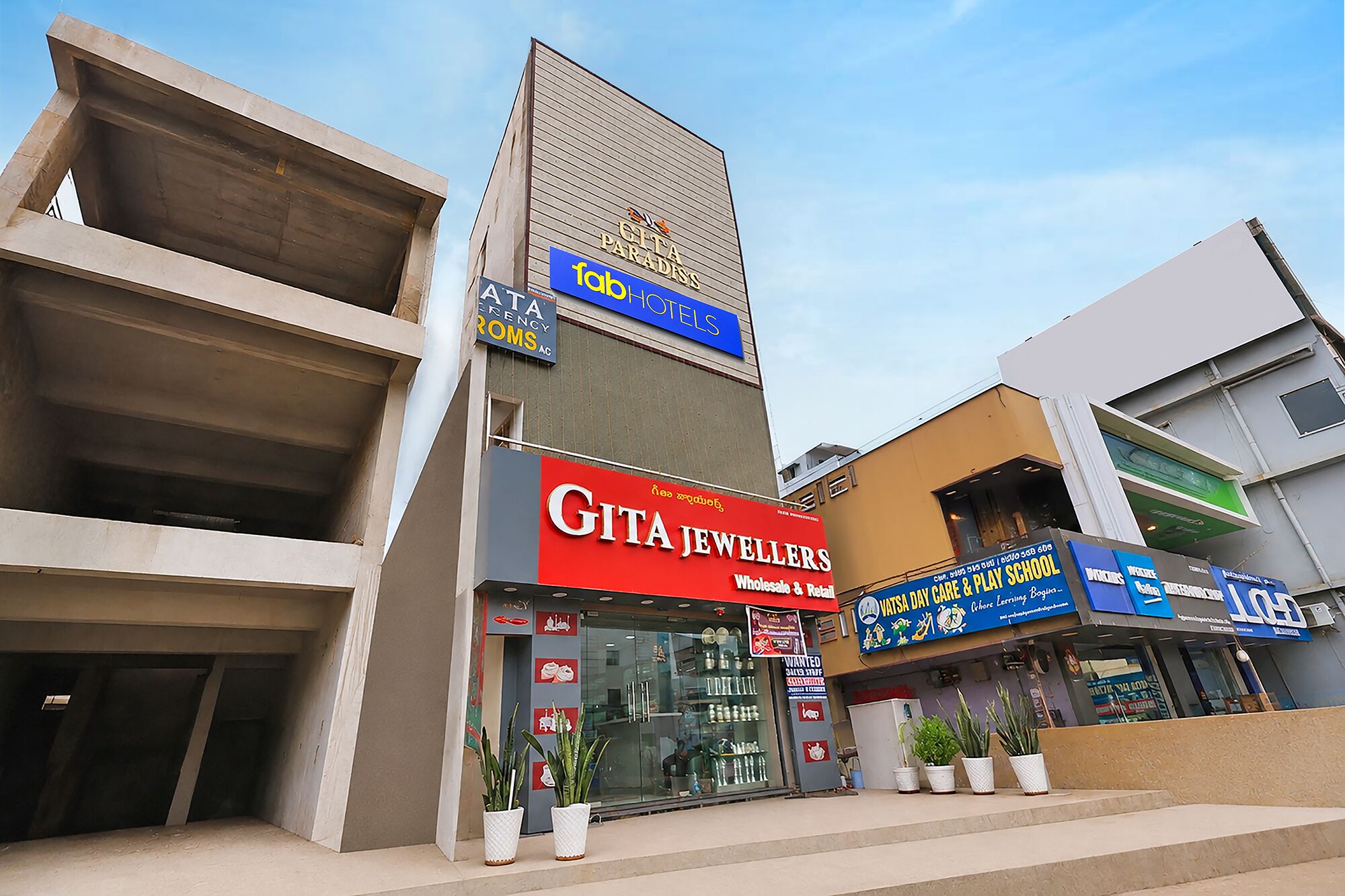 Front of property