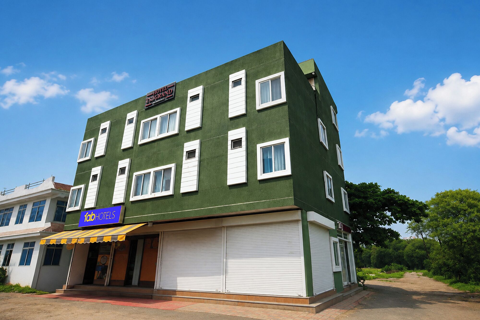 Front of property