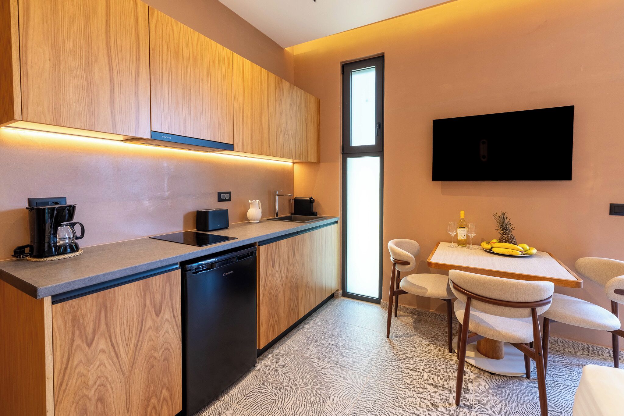 Suite Exécutive, balcon, vue montagne | Coin cuisine privé