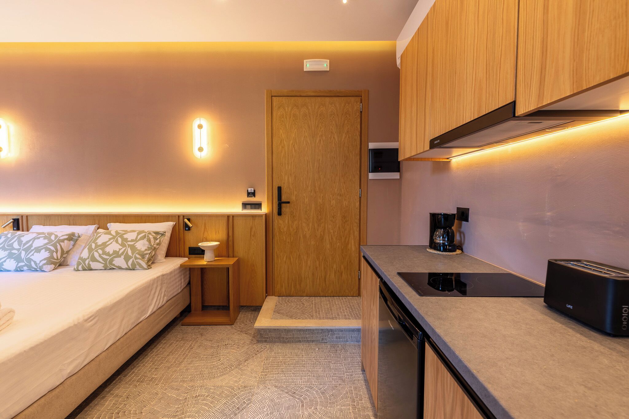 Executive-Suite, Balkon, Bergblick | Bettwäsche aus ägyptischer Baumwolle, hochwertige Bettwaren