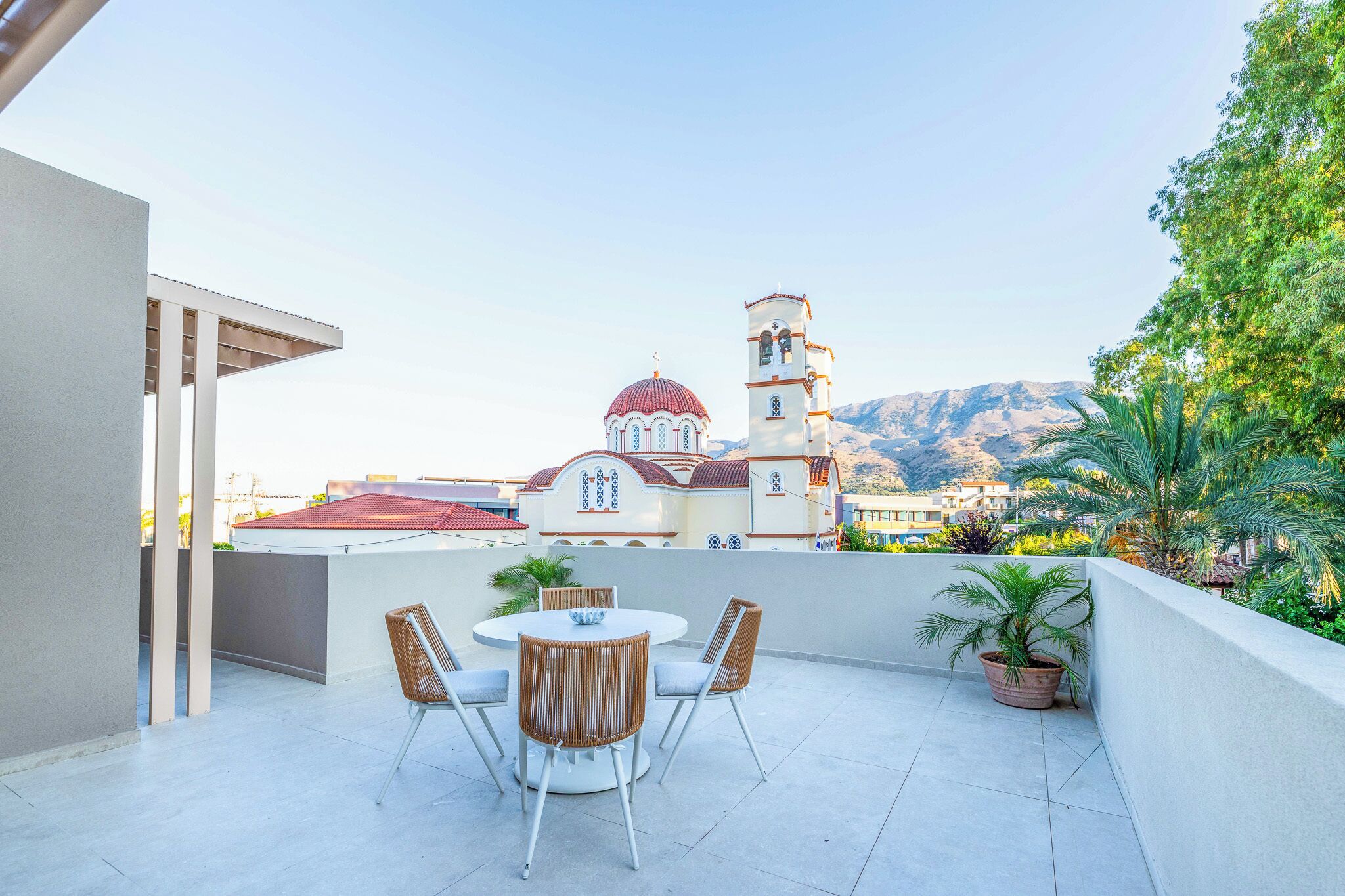 Superior-Suite, Balkon, Bergblick | Terrasse/Patio