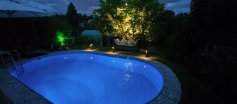 Holiday Home 'Ferienwohnung Elbtalblick' with Private Pool, Private Terrace and Wi-Fi