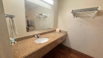 Shower, hair dryer