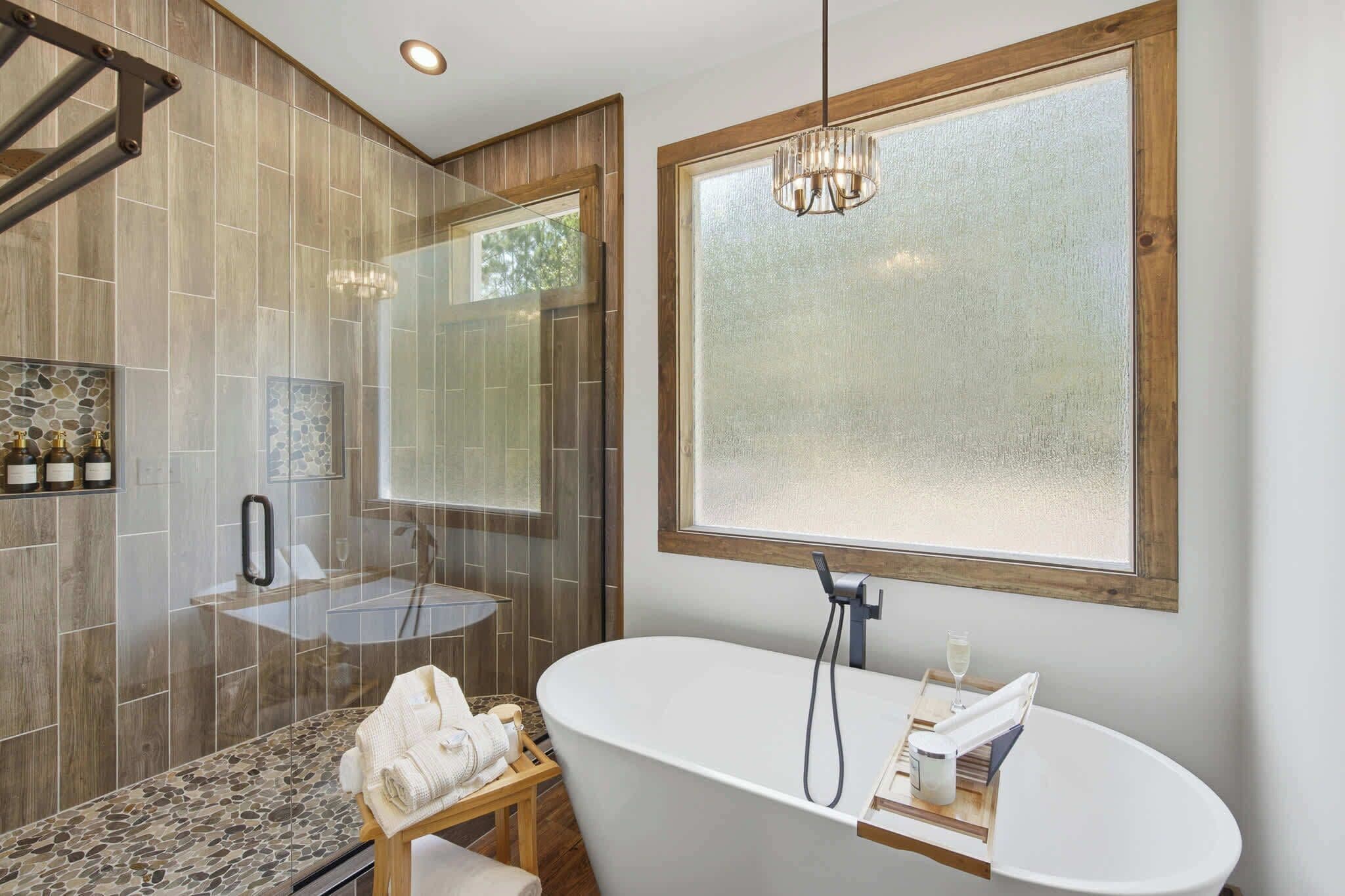 Cabin, Multiple Beds, Mountain View (The Lodge at Walnut Peak) | Bathroom | Towels